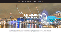 Desktop Screenshot of edwardsheavylift.com